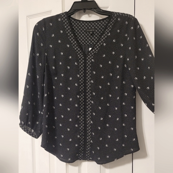 Talbots 3/4 Sleeve Blouse - Picture 1 of 5